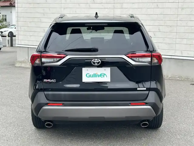 トヨタ ＲＡＶ４ G 山形県 2021(令3)年 5.3万km アティチュードブラックマイカ ４WD/黒革シート/純正ナビ/FM/AM/フルセグTV/Bluetooth/パーキングブレーキ/レーダークルーズコントロール/車線逸脱装置/横滑り防止装置/電動リアゲート/ドライブレコーダー/シートヒーター/ハンドルヒーター/LEDライト/フォグランプ/AUTOライト/純正マット/パワーシート/ETC