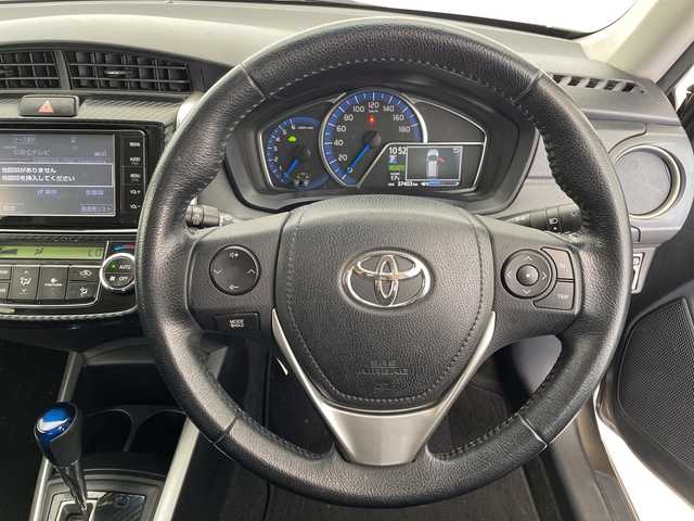 トヨタ カローラ フィールダー ハイブリッドG エアロツアラー 愛知県 2014(平26)年 3.8万km ブロンズマイカメタリック 純正ナビ/バックカメラ/純正アルミホイール/LEDヘッドライト/ETC/衝突軽減システム/フルセグ/CD DVD/Bluetooth/ステアリングスイッチ/スマートキー/プッシュスタート