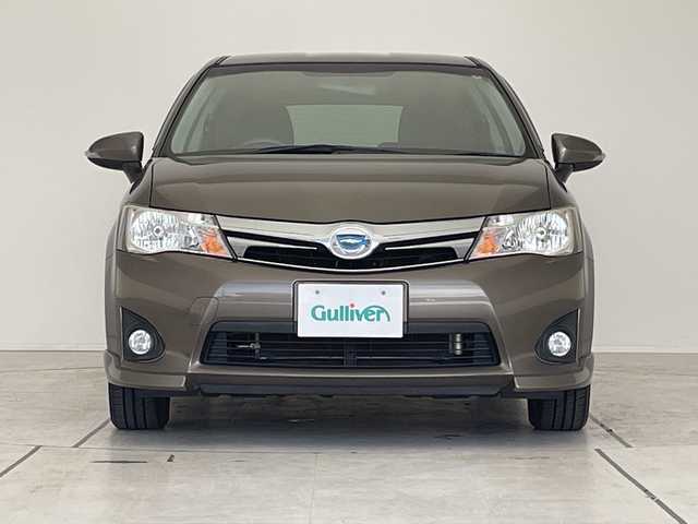 トヨタ カローラ フィールダー ハイブリッドG エアロツアラー 愛知県 2014(平26)年 3.8万km ブロンズマイカメタリック 純正ナビ/バックカメラ/純正アルミホイール/LEDヘッドライト/ETC/衝突軽減システム/フルセグ/CD DVD/Bluetooth/ステアリングスイッチ/スマートキー/プッシュスタート