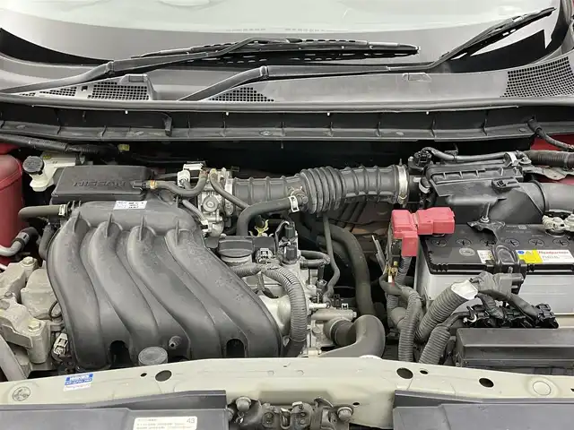 日産 ジューク 15RX 岡山県 2010(平22)年 7万km ラディアントレッド ７型ナビ　(AVIC-RW801)/【CD/DVD/BT/フルセグ】/デジタルインナーミラー/ＥＴＣ　/バックカメラ　/ドライブレコーダー　前後/ＨＩＤヘッドライト　/オートライト/ミュージックサーバー　/純正フロアマット　/純正17インチアルミホイール　/プッシュスタート/スマートキー×2/禁煙車