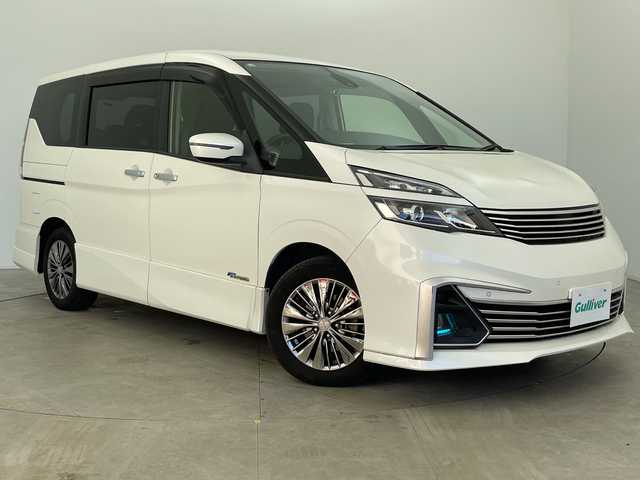 日産 セレナ ライダー プロパイロット E 富山県 2016(平28)年 7.2万km ブリリアントホワイトパール 純正メモリーナビ/フルセグTV/Bluetooth/バックカメラ/ETC/両側パワースライドドア/プロパイロット/LEDオートライト/前後コーナーセンサー/前後ドラレコ/スマートキー/スペアキー/プッシュスタート/純正フロアマット