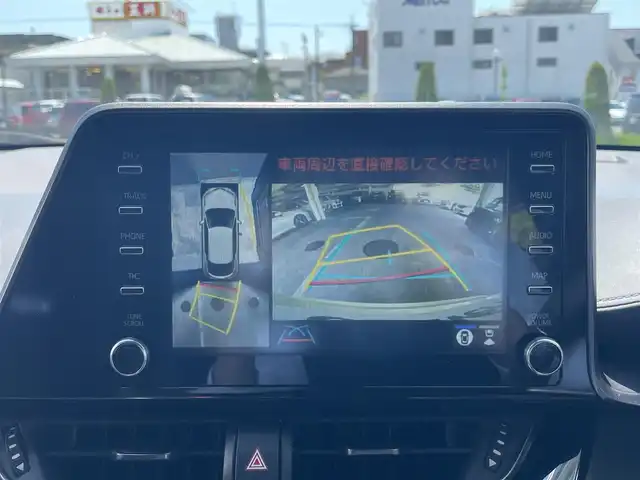 トヨタ Ｃ－ＨＲ S GRスポーツ 大分県 2019(令1)年 5.7万km ブラック/ホワイトパールクリスタルシャイン 2トーン ワンオーナー/トヨタセーフティセンス/純正SDナビ/　(AM/FM/USB/Bluetooth)/全方位カメラ/ハーフレザーシート/シートヒーター/ETC/レーダークルーズコントロール/ステアリングスイッチ/革巻きステアリング/電動パーキングブレーキ/LEDヘッドライト/オートハイビーム/オートライト/純正アルミホイール18インチ/スマートキー/スペアキー/プッシュスタート