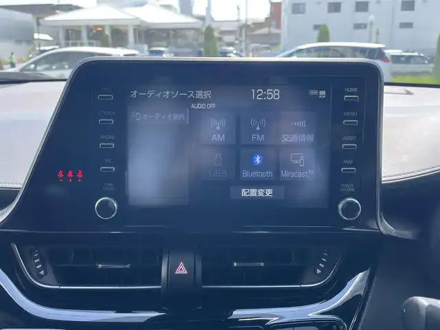 トヨタ Ｃ－ＨＲ S GRスポーツ 大分県 2019(令1)年 5.7万km ブラック/ホワイトパールクリスタルシャイン 2トーン ワンオーナー/トヨタセーフティセンス/純正SDナビ/　(AM/FM/USB/Bluetooth)/全方位カメラ/ハーフレザーシート/シートヒーター/ETC/レーダークルーズコントロール/ステアリングスイッチ/革巻きステアリング/電動パーキングブレーキ/LEDヘッドライト/オートハイビーム/オートライト/純正アルミホイール18インチ/スマートキー/スペアキー/プッシュスタート