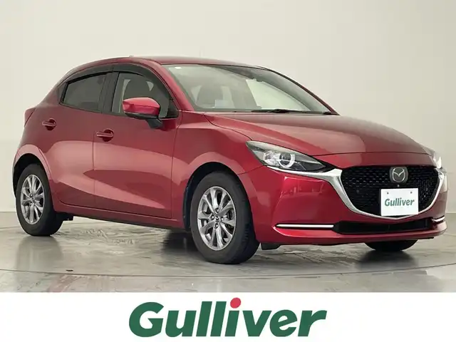 マツダ マツダ２ 15S プロアクティブ Sパッケージ 滋賀県 2020(令2)年 3.6万km ソウルレッドクリスタルM 純正SDナビ/【AM/FM/CD/DVD/Bluetooth/フルセグ】/バック/フロント/サイドカメラ/アラウンドビューカメラ/アイ・アクティブセンス/・横滑り防止装置/・車線逸脱防止装置/・誤発信抑制制御/・車間認識知支援システム/・交通標識認識システム/・リアクロストラフィックアラート/・ドライバーアテンションアラート/・ブラインドスポットモニター/クリアランスソナー/レーダークルーズコントロール/シートヒーター（D/N）/純正ビルトインETC/ドライブレコーダー/純正15インチアルミホイール/純正フロアマット/パドルシフト/プッシュスタート/ISOFIX/USB端子×2/電源ソケット×1/スペアキー×1/保証書/取扱説明書/ナビ取扱説明書