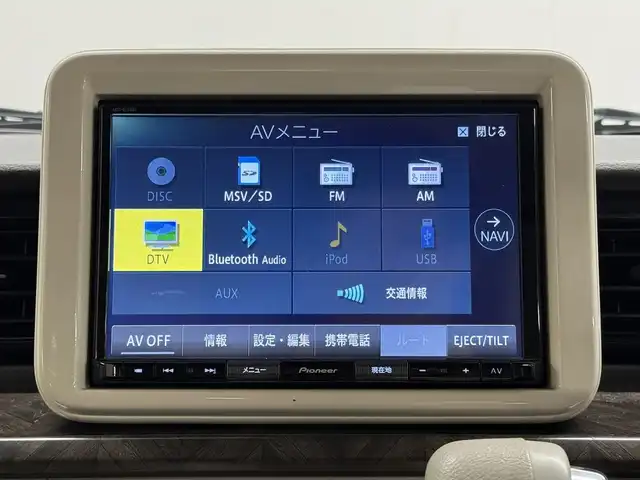 スズキ ラパン モード 三重県 2019(令1)年 5.8万km ノクターンブルーパール/ホワイト 2トーンルーフ ガソリン/FF/インパネCVT/純正 8インチナビ AVIC-RLS901/（CD/DVD/MSV/SD/FM/AM/TV/Bluetooth/iPod/USB/AUX）/【OP】全方位モニター/ドライブレコーダー 前後/ビルトインETC/安全装備/・デュアルカメラブレーキサポート/・車線逸脱警報機能/・ふらつき警報機能/・誤発進抑制機能/・後方誤発進抑制機能/・リヤパーキングセンサー/・後退時ブレーキサポート/・標識認識機能（車両進入禁止、はみ出し通行禁止、最高速度、一時停止）/・ハイビームアシスト/装備/・シートヒーター（D/N）/・オートエアコン/・オートライトシステム/・キセノンヘッドライト（ロービーム）/・プッシュスタート/・ステアリングスイッチ/・電動格納ドアミラー/・純正ホイールキャップ＆14インチスチールホイール/・スマートキーx2/など