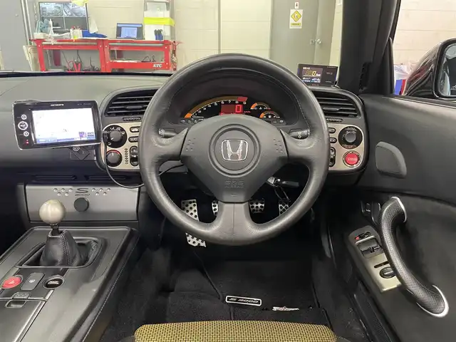 ホンダ Ｓ２０００ タイプS 千葉県 2009(平21)年 2.2万km 黒 純正エアロ/純正17インチAW/黒幌/HIDヘッドライト/カロッツェリアメモリナビ/ワンセグTV/ETC/保証書/取扱説明書/スペアキー