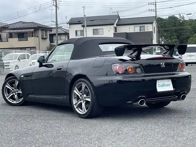 ホンダ Ｓ２０００ タイプS 千葉県 2009(平21)年 2.2万km 黒 純正エアロ/純正17インチAW/黒幌/HIDヘッドライト/カロッツェリアメモリナビ/ワンセグTV/ETC/保証書/取扱説明書/スペアキー