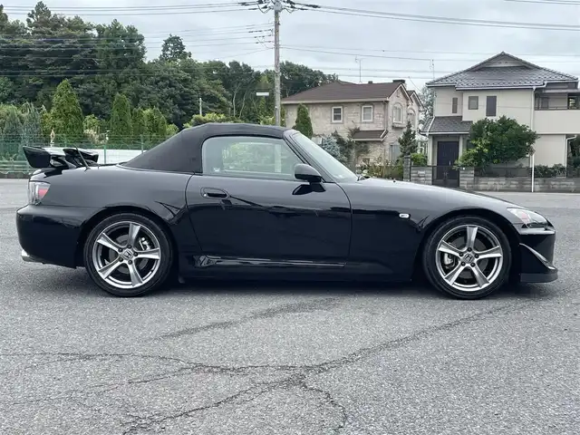 ホンダ Ｓ２０００ タイプS 千葉県 2009(平21)年 2.2万km 黒 純正エアロ/純正17インチAW/黒幌/HIDヘッドライト/カロッツェリアメモリナビ/ワンセグTV/ETC/保証書/取扱説明書/スペアキー