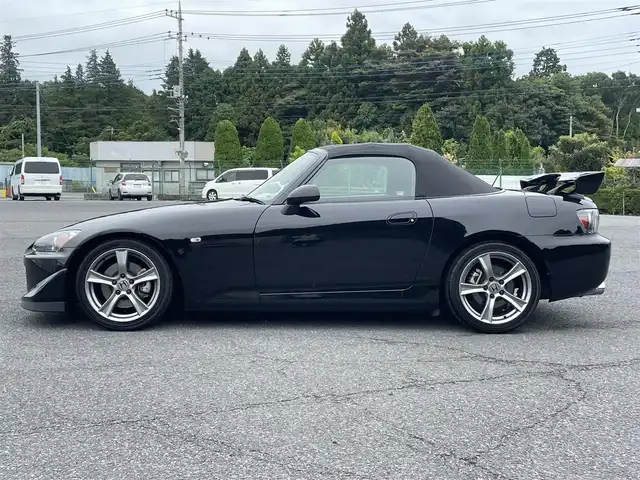 ホンダ Ｓ２０００ タイプS 千葉県 2009(平21)年 2.2万km 黒 純正エアロ/純正17インチAW/黒幌/HIDヘッドライト/カロッツェリアメモリナビ/ワンセグTV/ETC/保証書/取扱説明書/スペアキー