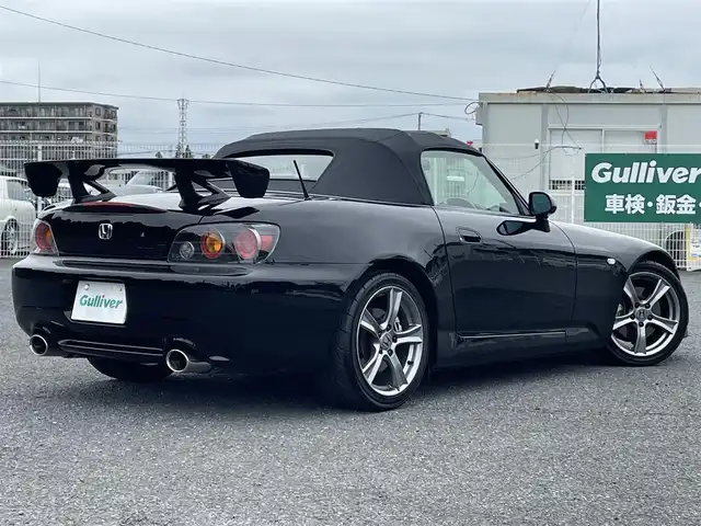 ホンダ Ｓ２０００ タイプS 千葉県 2009(平21)年 2.2万km 黒 純正エアロ/純正17インチAW/黒幌/HIDヘッドライト/カロッツェリアメモリナビ/ワンセグTV/ETC/保証書/取扱説明書/スペアキー