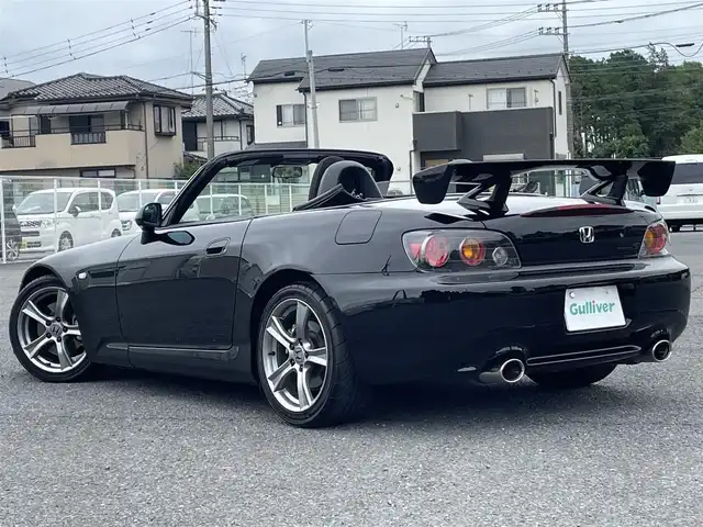 ホンダ Ｓ２０００ タイプS 千葉県 2009(平21)年 2.2万km 黒 純正エアロ/純正17インチAW/黒幌/HIDヘッドライト/カロッツェリアメモリナビ/ワンセグTV/ETC/保証書/取扱説明書/スペアキー