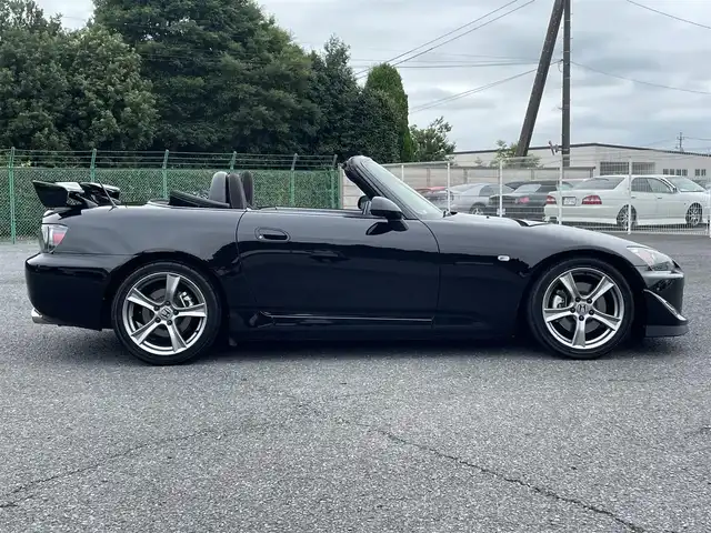 ホンダ Ｓ２０００ タイプS 千葉県 2009(平21)年 2.2万km 黒 純正エアロ/純正17インチAW/黒幌/HIDヘッドライト/カロッツェリアメモリナビ/ワンセグTV/ETC/保証書/取扱説明書/スペアキー