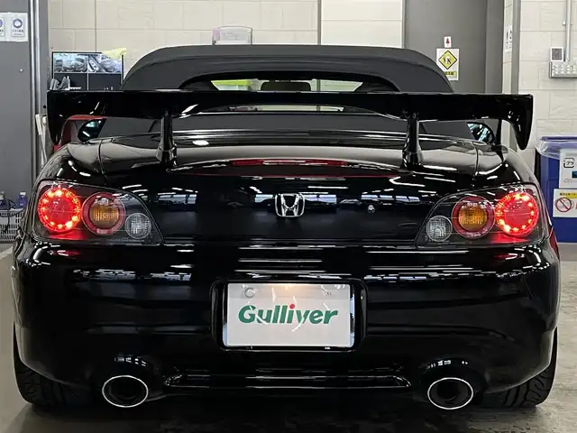 ホンダ Ｓ２０００ タイプS 千葉県 2009(平21)年 2.2万km 黒 純正エアロ/純正17インチAW/黒幌/HIDヘッドライト/カロッツェリアメモリナビ/ワンセグTV/ETC/保証書/取扱説明書/スペアキー