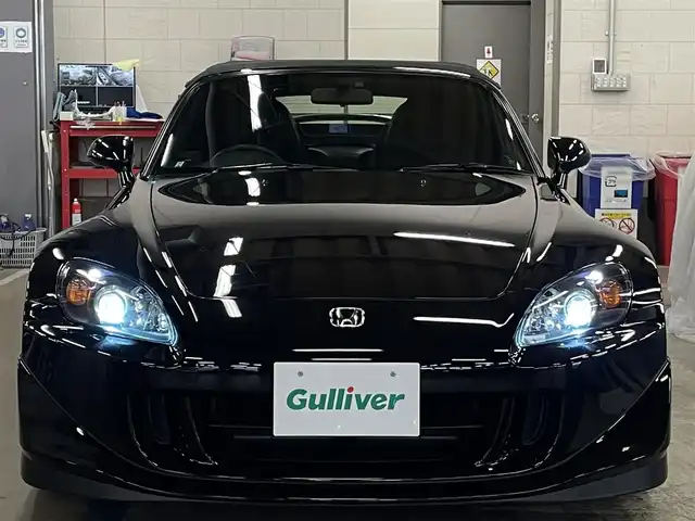 ホンダ Ｓ２０００ タイプS 千葉県 2009(平21)年 2.2万km 黒 純正エアロ/純正17インチAW/黒幌/HIDヘッドライト/カロッツェリアメモリナビ/ワンセグTV/ETC/保証書/取扱説明書/スペアキー