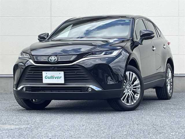 トヨタ ハリアー ハイブリッド Z レザーパッケージ 茨城県 2024(令6)年 1.2万km プレシャスブラックパール ワンオーナー/純正12インチナビ/フルセグTV/パノラミックビューモニター/デジタルインナーミラー/ドラレコ前後/JBLサウンド/ステアリングヒーター/電動リアゲート/エアーシート/シートヒーター/D＋N席パワーシート/純正LEDヘッドライト/ETC2.0/BSM
