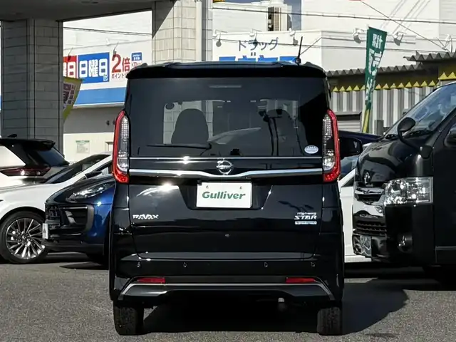 日産 ルークス ハイウェイスター X 愛知県 2021(令3)年 3.9万km ブラック /ワンオーナー車//R4/R5/R6/R7 D記録簿//純正メモリナビ//AM/FM/CD/DVD/フルセグ/BT/AUX//エマージェンシーブレーキ//車線逸脱警報//先行車発進お知らせ//標識検知機能//クリアランスソナー//ETC//両側パワースライドドア//オートLEDヘッドライト//フォグランプ//ヘッドライトレベライザー//車速連動ワイパー//ステアスイッチ//電格ミラー//オートリトラクタブルウィンカーミラー//ISOFIX//プッシュスタート//純正ドアバイザー//純正フロアマット//取説//保証書