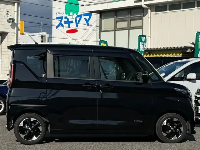 日産 ルークス ハイウェイスター X 愛知県 2021(令3)年 3.9万km ブラック /ワンオーナー車//R4/R5/R6/R7 D記録簿//純正メモリナビ//AM/FM/CD/DVD/フルセグ/BT/AUX//エマージェンシーブレーキ//車線逸脱警報//先行車発進お知らせ//標識検知機能//クリアランスソナー//ETC//両側パワースライドドア//オートLEDヘッドライト//フォグランプ//ヘッドライトレベライザー//車速連動ワイパー//ステアスイッチ//電格ミラー//オートリトラクタブルウィンカーミラー//ISOFIX//プッシュスタート//純正ドアバイザー//純正フロアマット//取説//保証書