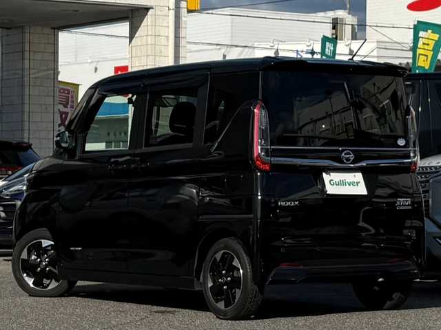 日産 ルークス ハイウェイスター X 愛知県 2021(令3)年 3.9万km ブラック /ワンオーナー車//R4/R5/R6/R7 D記録簿//純正メモリナビ//AM/FM/CD/DVD/フルセグ/BT/AUX//エマージェンシーブレーキ//車線逸脱警報//先行車発進お知らせ//標識検知機能//クリアランスソナー//ETC//両側パワースライドドア//オートLEDヘッドライト//フォグランプ//ヘッドライトレベライザー//車速連動ワイパー//ステアスイッチ//電格ミラー//オートリトラクタブルウィンカーミラー//ISOFIX//プッシュスタート//純正ドアバイザー//純正フロアマット//取説//保証書