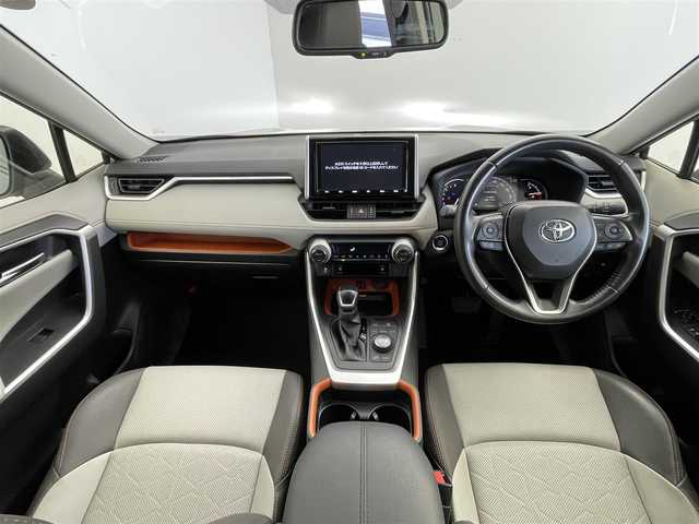 トヨタ ＲＡＶ４ アドベンチャー 群馬県 2019(令1)年 4.9万km アッシュグレーメタリック/シアンメタリック ９型ＳＤナビ　ＢＴ　ＣＤ　ＤＶＤ　フルセグ　バックカメラ　プリクラ　レーンキープ　レーダークルーズ　パワーバックドア　ＥＴＣ　電動アシストパーキング　シートヒーター　ベンチレーション　置型充電