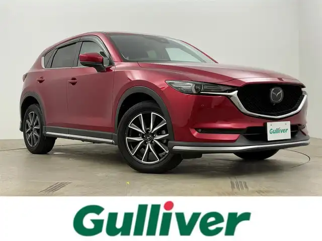 マツダ ＣＸ－５ XD プロアクティブ 岡山県 2018(平30)年 3.4万km ソウルレッドクリスタルM BOSEサウンド/純正エアロ/アラウンドビューモニター/シートヒーター/ステアリングヒーター/ビルトインETC/LEDヘッドライト/ブラインドスポットモニター/オートハイビーム/シートメモリ