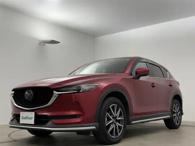 マツダ ＣＸ－５ XD プロアクティブ 岡山県 2018(平30)年 3.4万km ソウルレッドクリスタルM BOSEサウンド/純正エアロ/アラウンドビューモニター/シートヒーター/ステアリングヒーター/ビルトインETC/LEDヘッドライト/ブラインドスポットモニター/オートハイビーム/シートメモリ
