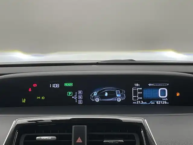 トヨタ プリウス Sセーフティプラス 愛知県 2017(平29)年 6.3万km アティチュードブラックマイカ 純正９型ナビ　フルセグＴＶ　バックカメラ　社外エアロパーツ　パーキングアシスト　セーフティセンス　衝突軽減　レーダークルーズコントロール　ＨＵＤ　ＬＥＤオートライト　フォグランプ　純正ドラレコ　オートハイビーム　車線逸脱　禁煙車