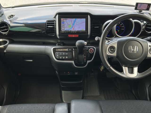 ホンダ Ｎ ＢＯＸ カスタム G ターボ Lパッケージ 山形県 2016(平28)年 9.1万km プレミアムベルベットパープル・パール ターボ　純正ＥＴＣ　ドライブレコーダー　両側パワースライドドア　バックカメラ　クルーズコントロール　ＳＤナビ　フルセグテレビ　衝突障害軽減システム　純正フロアマット　Bluetooth