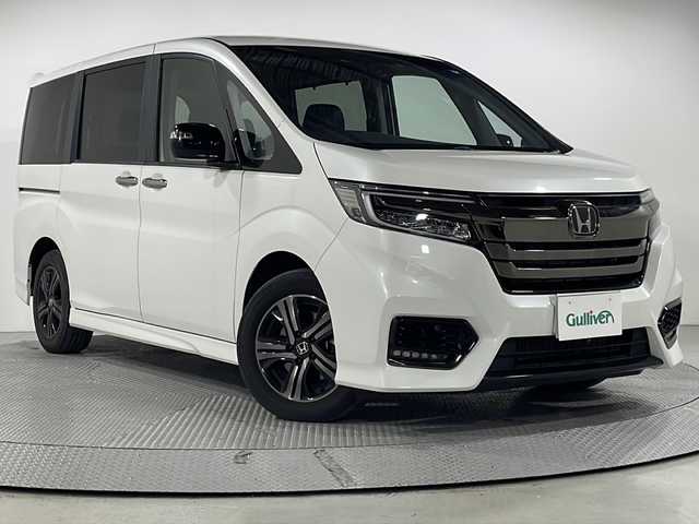 ホンダ ステップワゴン スパーダ eHEV G EXホンダS 広島県 2021(令3)年 1.5万km プラチナホワイトパール 純正ナビ/両側パワースライドドア/シートヒーター/バックカメラ/ホンダセンシング/・衝突軽減ブレーキ/・レーンキープアシスト/・アダプティブクルーズコントロール/・誤発進抑制機能/ハーフレザーシート/LEDヘッドランプ/純正16インチAW/ETC2.0/USB入力端子