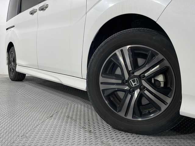 ホンダ ステップワゴン スパーダ eHEV G EXホンダS 広島県 2021(令3)年 1.5万km プラチナホワイトパール 純正ナビ/両側パワースライドドア/シートヒーター/バックカメラ/ホンダセンシング/・衝突軽減ブレーキ/・レーンキープアシスト/・アダプティブクルーズコントロール/・誤発進抑制機能/ハーフレザーシート/LEDヘッドランプ/純正16インチAW/ETC2.0/USB入力端子