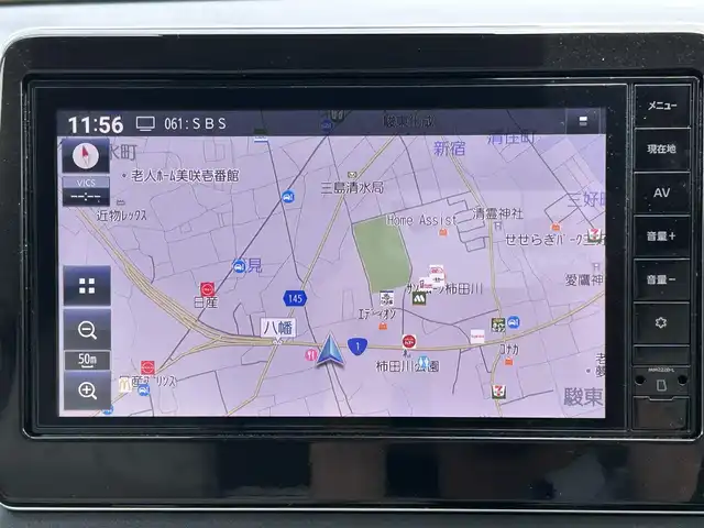 日産 デイズ X 静岡県 2023(令5)年 0.7万km ホワイトパール ユーザー買取車両/ワンオーナー/純正9インチナビ(MM222D-L)/　【BT/地デジフルセグTV/HDMI】/純正14インチAW/エマージェンシーブレーキ/車線逸脱警報/ETC/バックカメラ/USBポート/スマートキー/プッシュスタート/新車時保証書/取扱説明書/スペアキー×1