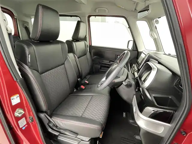 スズキ スペーシア カスタム HYBRID XS 熊本県 2019(令1)年 2.8万km フェニックスレッドパール ワンオーナー　/純正ナビCN-RZ743W（CD・ＤＶＤ・フルセグ・ＢＴ・ｉｐｏｄ・USB）/純正前方ドライブレコーダー　/ビルトインＥＴＣ　/両側パワースライドドア　/後ろのみコーナーセンサー　/運転席シートヒーター　/スズキセーフティサポート/・衝突軽減ブレーキ/・レーダーブレーキサポート/・レーンキープアシスト/・車線逸脱警報/・誤発進制御機能/横滑り防止/アイドリングストップ/ハーフレザーシート/リアサイドサンシェード/純正フロアマット/純正１５インチAW/オートライト/LEDヘッドライト/スマートキー/プッシュスタート/スペアキー1本/保証書/取扱説明書