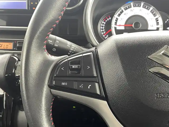 スズキ スペーシア カスタム HYBRID XS 熊本県 2019(令1)年 2.8万km フェニックスレッドパール ワンオーナー　/純正ナビCN-RZ743W（CD・ＤＶＤ・フルセグ・ＢＴ・ｉｐｏｄ・USB）/純正前方ドライブレコーダー　/ビルトインＥＴＣ　/両側パワースライドドア　/後ろのみコーナーセンサー　/運転席シートヒーター　/スズキセーフティサポート/・衝突軽減ブレーキ/・レーダーブレーキサポート/・レーンキープアシスト/・車線逸脱警報/・誤発進制御機能/横滑り防止/アイドリングストップ/ハーフレザーシート/リアサイドサンシェード/純正フロアマット/純正１５インチAW/オートライト/LEDヘッドライト/スマートキー/プッシュスタート/スペアキー1本/保証書/取扱説明書
