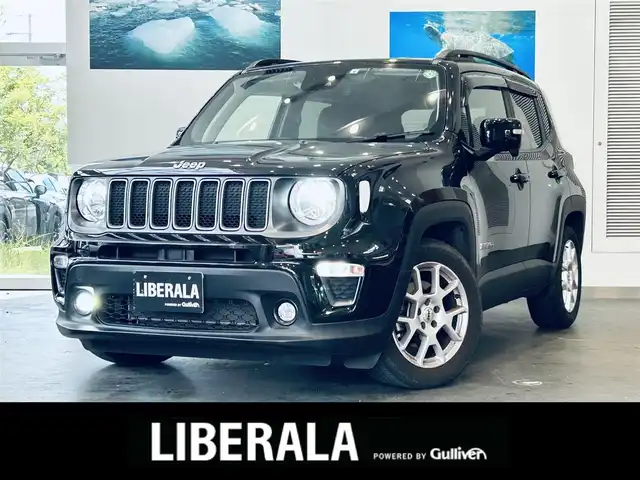 クライスラー・ジープ ジープ レネゲード リミテッド 大阪府 2022(令4)年 1.9万km 黒 黒革/パワーシート/シートヒーター/ステアリングヒーター/ACC/純正ナビ/TV/バックカメラ/applecarplay/純正17インチAW/ブラインドスポット/クリアランスソナー/ETC