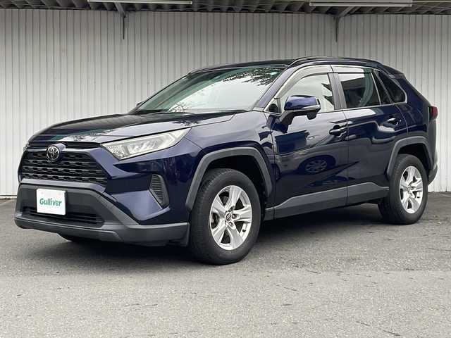 トヨタ ＲＡＶ４ X 長野県 2019(令1)年 8.8万km ダークブルーマイカ 純正メモリナビフルセグ TV/バックカメラ/ドライブレコーダー/純正17インチアルミ/クルーズコントロール/レーンキープアシスト/プッシュスタート /保証書/スペアキー
