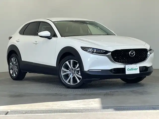 マツダ ＣＸ－３０ XD ツーリング 栃木県 2024(令6)年 1万km スノーフレイクホワイトパールマイカ 純正SDナビ/（フルセグTV/Bluetooth/USB/HDMI//AppleCarPlay/AndoroidAuto）/全方位カメラ/コーナーセンサー/ビルトインETC/前後ドライブレコーダー/パワーシート/シートヒーター/禁煙車/ステアリングヒーター/ヘッドアップディスプレイ/オートライト/LEDヘッドライト/横滑り防止装置/フォグランプ/スマートキー/プッシュスタート/アイドリングストップ/ウィンカーミラー/純正18インチアルミホイール/純正フロアマット/ワイヤレス充電/BSM