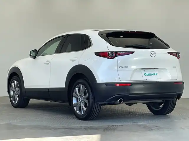 マツダ ＣＸ－３０ XD ツーリング 栃木県 2024(令6)年 1万km スノーフレイクホワイトパールマイカ 純正SDナビ/（フルセグTV/Bluetooth/USB/HDMI//AppleCarPlay/AndoroidAuto）/全方位カメラ/コーナーセンサー/ビルトインETC/前後ドライブレコーダー/パワーシート/シートヒーター/禁煙車/ステアリングヒーター/ヘッドアップディスプレイ/オートライト/LEDヘッドライト/横滑り防止装置/フォグランプ/スマートキー/プッシュスタート/アイドリングストップ/ウィンカーミラー/純正18インチアルミホイール/純正フロアマット/ワイヤレス充電/BSM