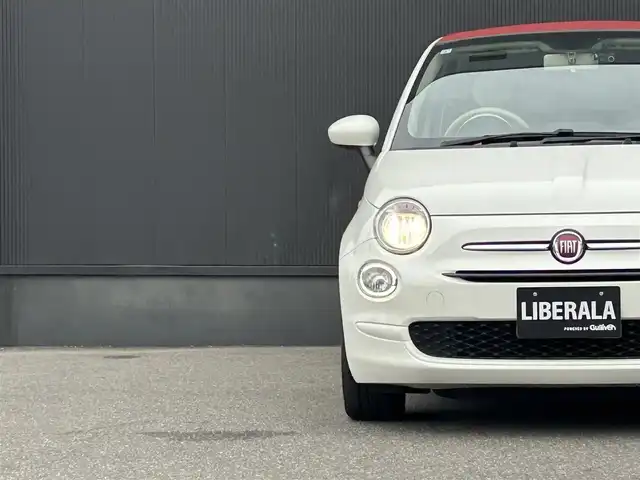 フィアット ５００Ｃ 1．2 ポップ 香川県 2019(令1)年 4.6万km 白 キーレス/アイドリングストップ/MTモード付きAT/ディスプレイオーディオ/CarPlay/BT/USB/純正15インチアルミ/フロントドライブレコーダー/革巻きステアリング/ステアリングスイッチ/CITYモード