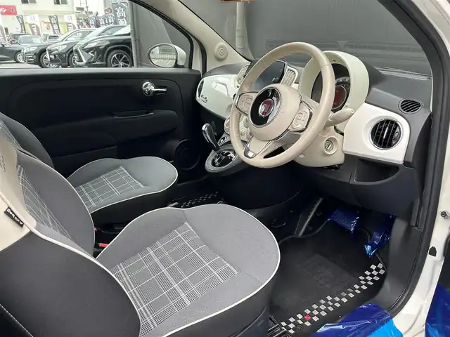 フィアット ５００Ｃ 1．2 ポップ 香川県 2019(令1)年 4.6万km 白 キーレス/アイドリングストップ/MTモード付きAT/ディスプレイオーディオ/CarPlay/BT/USB/純正15インチアルミ/フロントドライブレコーダー/革巻きステアリング/ステアリングスイッチ/CITYモード