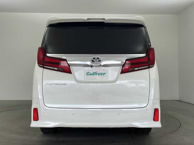 トヨタ アルファード S Cパッケージ 兵庫県 2018(平30)年 7.3万km ホワイトパールクリスタルシャイン ・トヨタセーフティーセンス/・プリクラッシュセーフティ/・レーントレーシングアシスト/・クリアランスソナー/・レーダークルーズコントロール/・オートマチックハイビーム/・ロードサインアシスト/・ブラインドスポットモニター/・純正9インチナビ＆フルセグ＆BT＆DVD/・バックカメラ/・両側パワースライドドア/・パワーバックドア/・スマートキー/・スペアキー/・プッシュスタート/・デジタルインナーミラー/・前席シートベンチレーション/・前席シートヒーター/・合皮シート/・ハンドルヒーター/・助手席オットマン/・2列目オットマン/・ビルトインETC/・純正前ドライブレコーダー/・3眼LEDヘッドライト/・フォグランプ/・オートライト/・シーケンシャルウィンカー/・フロアマット/・スペアタイヤ