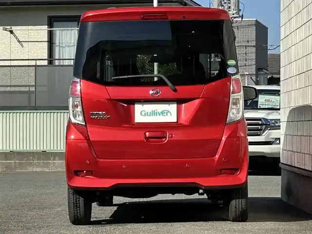 日産 デイズ ルークス X Vセレクション 埼玉県 2019(平31)年 3.8万km スパークリングレッドM ・禁煙車/・車検R8年４月まで/・レーダーブレーキ/・OP両側電動スライドドア/・アラウンドビューモニター/・純正ナビゲーション/・CD/DVD/BT/DTV/・アイドリングストップ/・オートエアコン/・純正14インチアルミホイール/・スリップコントロール/・フロアマット/・ドアバイザー/・Fドライブレコーダー/・ETC/・新車保証書/・取扱説明書