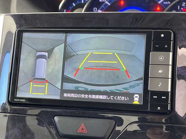 ダイハツ タント カスタムX トップED LTD SAⅢ 千葉県 2018(平30)年 6.7万km ブラックマイカメタリック 純正ナビ/　CD/DVD/Bluetooth/フルセグTV/衝突軽減ブレーキ/アラウンドビューモニター/オートハイビーム/LEDライト/フォグランプ/両側パワスラ/ハーフレザーシート/運転席シートヒーター/前方ドラレコ/フロアマット/スタートボタン/スマートキー