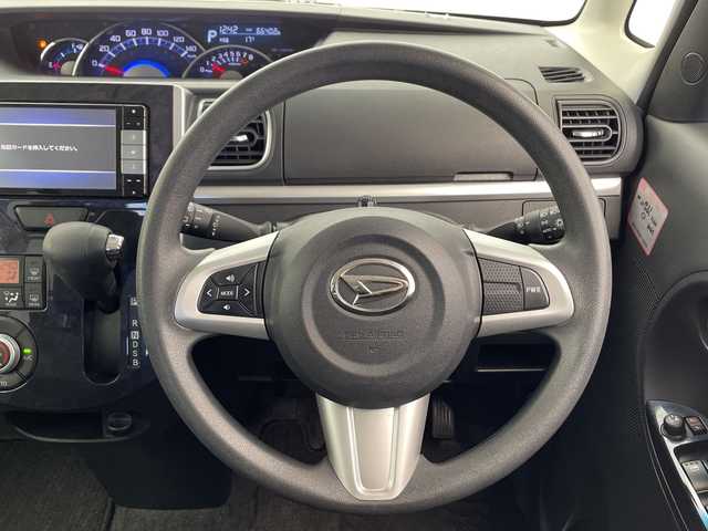 ダイハツ タント カスタムX トップED LTD SAⅢ 千葉県 2018(平30)年 6.7万km ブラックマイカメタリック 純正ナビ/　CD/DVD/Bluetooth/フルセグTV/衝突軽減ブレーキ/アラウンドビューモニター/オートハイビーム/LEDライト/フォグランプ/両側パワスラ/ハーフレザーシート/運転席シートヒーター/前方ドラレコ/フロアマット/スタートボタン/スマートキー