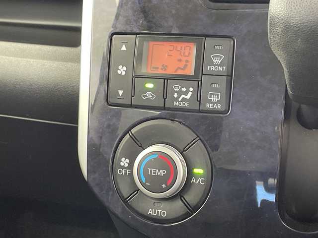 ダイハツ タント カスタムX トップED LTD SAⅢ 千葉県 2018(平30)年 6.7万km ブラックマイカメタリック 純正ナビ/　CD/DVD/Bluetooth/フルセグTV/衝突軽減ブレーキ/アラウンドビューモニター/オートハイビーム/LEDライト/フォグランプ/両側パワスラ/ハーフレザーシート/運転席シートヒーター/前方ドラレコ/フロアマット/スタートボタン/スマートキー