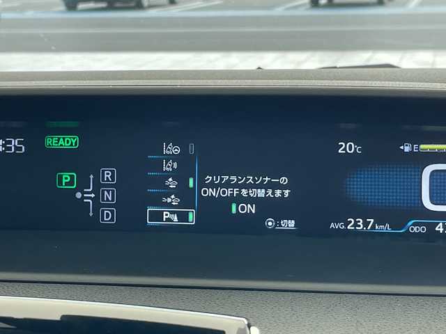 トヨタ プリウス Sセーフティプラス 愛知県 2018(平30)年 4.4万km ホワイトパールクリスタルシャイン トヨタセーフティセンス/純正9型ナビ/モデリスタエアロ/バックカメラ/コーナーセンサー/ドライブレコーダー/ＥＴＣ/アルミホイール/衝突軽減システム/フルセグ/CD DVD/Bluetooth/ステアリングスイッチ/スマートキー/プッシュスタート