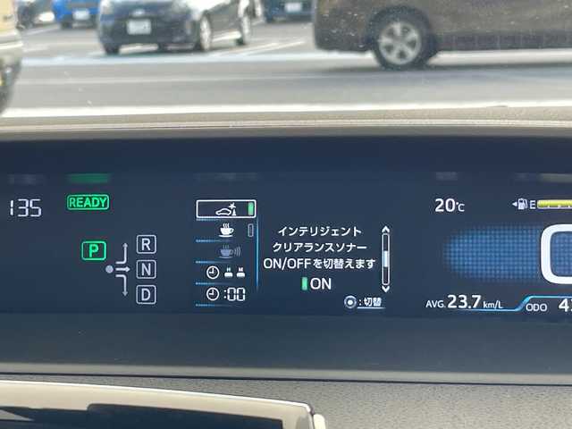 トヨタ プリウス Sセーフティプラス 愛知県 2018(平30)年 4.4万km ホワイトパールクリスタルシャイン トヨタセーフティセンス/純正9型ナビ/モデリスタエアロ/バックカメラ/コーナーセンサー/ドライブレコーダー/ＥＴＣ/アルミホイール/衝突軽減システム/フルセグ/CD DVD/Bluetooth/ステアリングスイッチ/スマートキー/プッシュスタート
