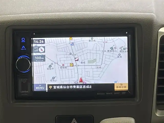 スズキ スペーシア X 宮城県 2014(平26)年 5.4万km パールホワイト 社外ＳＤナビ/（ＦＭ／ＡＭ／ＣＤ／ＤＶＤ／ＡＵＸ／Ｂｌｕｅｔｏｏｔｈ）　/ワンセグテレビ　/衝突被害軽減装置　/片側パワースライドドア　/アイドリングストップ　/ライトレベライザー　/横滑り防止装置　/スマートキー/プッシュスタート/ETC/バックカメラ/電動格納ミラー