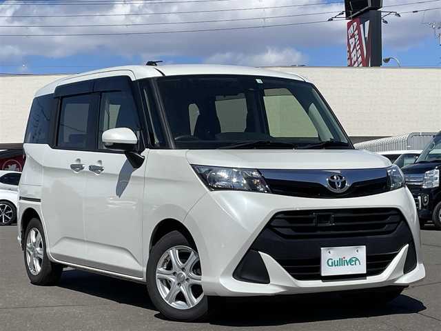 トヨタ タンク G S 道東・釧路十勝 2018(平30)年 8万km パールホワイトⅢ 4WD/寒冷地仕様/スマートアシストII/・衝突警報機能/ (対車両/対歩行者)/・衝突回避支援ブレーキ機能/ (対車両)/・誤発進抑制制御機能/・後方誤発進抑制制御機能/・車線逸脱警報機能/・先行車発進お知らせ機能/社外メモリナビ/ (FM/AM/BT)/フルセグTV/バックカメラ/ETC/ステアリングスイッチ/クルーズコントロール/シートヒーター/ (運転席/助手席)/両側パワースライドドア/プッシュスタート/スマートキー/純正エンジンスターター/社外14インチAW/オートライト/純正LEDヘッドライト/ヘッドライトレベライザー/電動格納ミラー/純正ドアバイザー/純正フロアマット/横滑り防止装置/アイドリングストップ/取扱説明書/保証書
