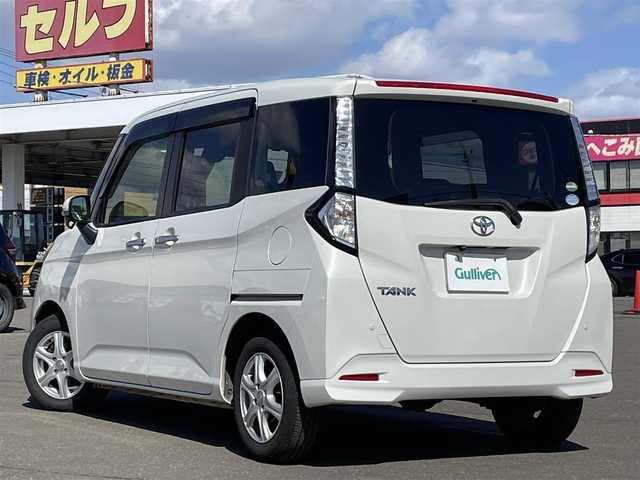トヨタ タンク G S 道東・釧路十勝 2018(平30)年 8万km パールホワイトⅢ 4WD/寒冷地仕様/スマートアシストII/・衝突警報機能/ (対車両/対歩行者)/・衝突回避支援ブレーキ機能/ (対車両)/・誤発進抑制制御機能/・後方誤発進抑制制御機能/・車線逸脱警報機能/・先行車発進お知らせ機能/社外メモリナビ/ (FM/AM/BT)/フルセグTV/バックカメラ/ETC/ステアリングスイッチ/クルーズコントロール/シートヒーター/ (運転席/助手席)/両側パワースライドドア/プッシュスタート/スマートキー/純正エンジンスターター/社外14インチAW/オートライト/純正LEDヘッドライト/ヘッドライトレベライザー/電動格納ミラー/純正ドアバイザー/純正フロアマット/横滑り防止装置/アイドリングストップ/取扱説明書/保証書