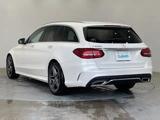 メルセデス・ベンツ Ｃ２２０ｄ ステーションワゴン アバンギャルドAMGライン 栃木県 2019(令1)年 5.6万km ダイヤモンドホワイト 純正ナビ/(Bluetooth/フルセグTV/USB)/バックカメラ/ETC2.0/レーダーセーフティパッケージ/・アクティブブラインドスポットアシスト/・ディストロニックプラス/・アクティブレーンキーピングアシスト/・BASプラス（飛び出し検知機能ブレーキアシスト）/・PRE-SAFEブレーキ（歩行者検知機能付）/・チャイルドセーフティシートセンサー/・リアCPA/LEDインテリジェントライトシステム/アダプティブハイビームシステム/パークトロニック/アダプティブブレーキ/　　　　　　　（オートホールド＆ヒルスタートアシスト）/アテンションアシスト/アクティブパーキングアシスト/前席メモリー機能付パワーシート/前席シートヒーター/パドルシフト/純正18インチスポークAW