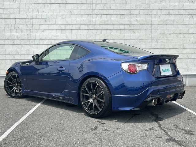トヨタ ８６ GT 栃木県 2013(平25)年 4.2万km ギャラクシーブルーシリカ 純正SDナビ/Bluetooth CD DVD/TV フルセグ/バックカメラ/純正TRDエアロ【フロント・サイド・リア】/パドルシフト/ETC/横滑り防止装置/コーナーセンサー/盗難防止装置/オートライト/LEDヘッドライト/WedsSport 18インチアルミホイール/純正フロアマット